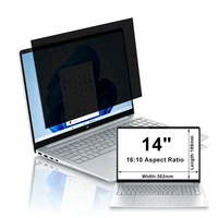 Filtre de confidentialité anti-reflet facile à installer, 2 voies, protection d'écran de 14 pouces pour ordinateur portable HP de 14 pouces