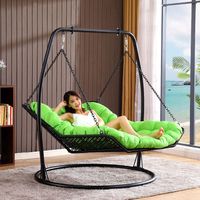 Chaises à bascule, Lits suspendus, Berceaux, Cintres pour balançoire d'extérieur, Rockers pour adultes pour balcon, Fauteuils inclinables doubles/simples célèbres sur Internet