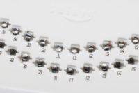 Shinye Supports Orthodontiques Autoligaturants Ovales à Billes, Torque Haut/Moyen/Bas, en Métal