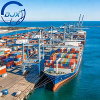 Services d'agent maritime et logistique DDP Livraison porte-à-porte Express Transitaire maritime Fret Chine vers États-Unis