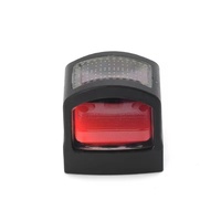 Mini visée de réflexe de portée de point rouge tactique de haute qualité avec laser de vision nocturne de panneau solaire pour le produit métallique d'optique de tir
