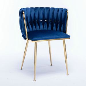 Hiện đại Bắc Âu giải trí Nail ghế thoải mái nhung ghế bành với tựa lưng sofa đơn phòng khách sạn đồ nội thất tiệc bar - Product Image 4