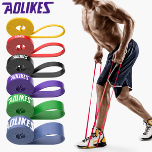 สายรัดออกกำลังกาย Aolikes ทำจากยางลาเท็กซ์ ขนาด 208x0.45 ซม. สำหรับโยคะ ฟิตเนส ยืดกล้ามเนื้อ และอุปกรณ์ออกกำลังกาย - Product Image 3