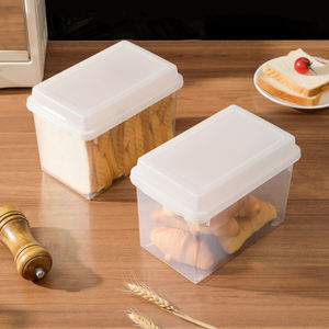 Boîte de rangement de pain de fruits frais en plastique PP transparent de promotion de durée limitée pour le stockage de Dessert de réfrigérateur - Product Image 3