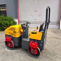 Mini-compacteur vibrant diesel de 1,5 tonne, directement de l'usine, pour petits travaux routiers