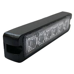 Étanche IP65 blanc led stroboscopique lumières 3W 6 led stroboscope voyant ambre balise 21 modes 12v 24v led stroboscopique voyant d'avertissement - Product Image 2