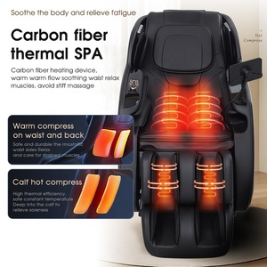 Silla de Masaje Corporal Completo 4D HENGSHI H1-A 2026 OEM, Multifuncional, Eléctrica, Shiatsu, Amasamiento Automático, Gravedad Cero, Superventas - Product Image 3