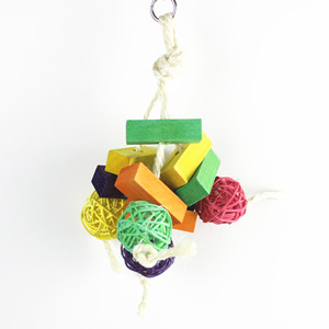 Hot Sale Natural Wood Chewing Macaws African <strong>Grey</strong> Various Cage Accessories for <strong>Parrot</strong> Large Pet Games Chew Bird <strong>Toy</strong> - Product Image 4