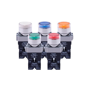 สวิตช์อุตสาหกรรมแบบมีไฟสีเหลืองรุ่น XB2BW35B1C 24V ของแท้ มีสินค้าในสต็อก - Product Image 2