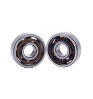 Hybride Céramique 627Z Quad Patin À Roulettes Roulements De Roue Vitesse La Plus Rapide 6 ou 7 Billes Structure À Rainure Profonde P4 Cote De Précision