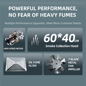 <span class=keywords><strong>Campana</strong></span> <span class=keywords><strong>Extractora</strong></span> Eléctrica de Flujo Inclinado de 2000W con Botón de Impulso, Eficiente en Consumo de Gas, Extractor de Humo para Cocina Doméstica y Habitaciones de Alquiler - Product Image 6
