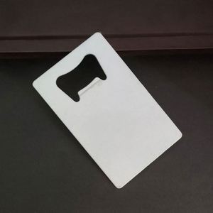 Wholesale Custom Blank Credit Card Bottle Opener Stainless Steel <b>Wallet</b> Beer Opener for Christmas Wedding Party Bar Kitchen - Product Image 5