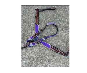 Ensemble de sellerie en cuir occidental fabriqué à la main pour le sport de luxe abordable pour l'extérieur et l'équitation de performance en provenance d'Inde - Product Image 4