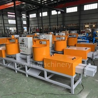 Machine automatique de fabrication de blocs de sciure de bois et de pieds de palette, broyeur de bois et machines à copeaux, haute capacité 4-6 m³ 220V/380V