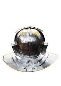 Casco Metálico Plateado/Dorado de Alta Calidad Inspirado en la Roma Antigua, Adorno Decorativo para Disfraces, Accesorios de Fotografía, Temas Históricos - Product Image 4