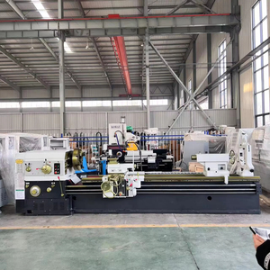 Torno de metal manual de alta velocidad de 630mm Prototipo horizontal compacto Descanso constante para mecanizado de servicio medio - Product Image 4