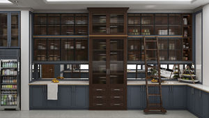 Armoires de cuisine en bois sur mesure de Foshan, prêtes à assembler, style moderne, meubles de cuisine - Product Image 5