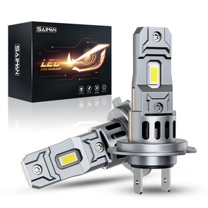 Super Offerta <span class=keywords><strong>Mini</strong></span> Fari a <span class=keywords><strong>LED</strong></span> Wireless da 50W per Auto, 360 Gradi, <span class=keywords><strong>H7</strong></span> 5400LM, Lampadine Canbus, Lampade Plug and Play 1:1 - Product Image 1