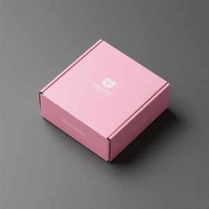 Customizable Logo, Recyclable Corrugated Cardboard Mailbox Packaging <b>Box</b>, Personalized Cardboard Shipping <b>Box</b> Gift <b>Box</b> - Product Image 6