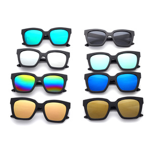 Maidis Square Sunglasses Black Frame UV400 Protection Unisex Style - Product Image 5
