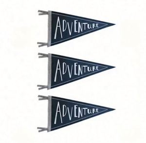Professional Customizable Digital Printing University Felt Triangle <b>Banners</b> Portable Waterproof Eco-Friendly - Product Image 4