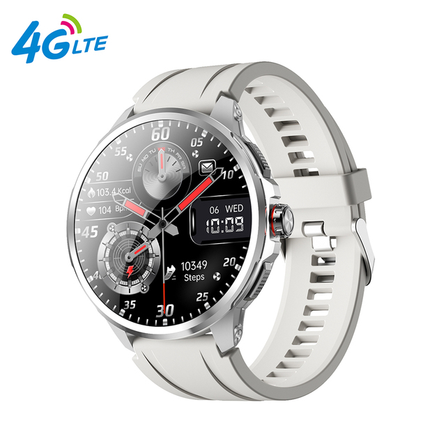 H99 4G Android Smart Watch With 1.95 Inch Large Screen 500W Dual Camera Play Game Tv App Download Smartwatch Pk S8 S9 Ultra 4G
