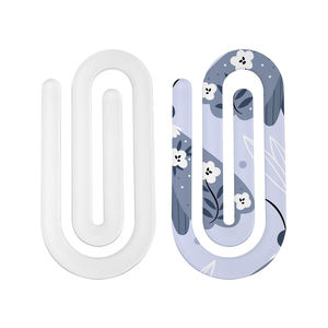 Lege Sublimatie Acryl Paperclip, Warmte Overdracht Paperclip, Diy Blanco Paperclip Voor Het Bedrijfsleven, Bladwijzer Met Verschillende Grootte - Product Image 5