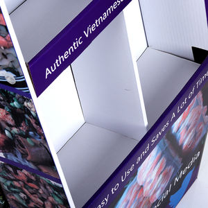 Kunden spezifisch gestaltete moderne polnische MDF-Displayst änder Tragbare faltbare Einzelhandel geschäfte Verwendung für die Anzeige von Tiernahrung und Spielzeug - Product Image 6