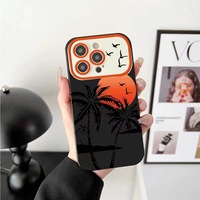 Tendance Hot Premium Luxe Grande fenêtre coque de téléphone pour iPhone 15 pro max TPU coque de téléphone en silicone souple