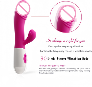 Vibrador de Conejo de Silicona para el Punto G, con Carga USB y 20 Frecuencias, Estimulador de Clítoris, Juguete Sexual para Mujeres, Venta al Por Mayor - Product Image 6