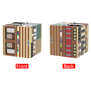 <span class=keywords><strong>Demon</strong></span> <span class=keywords><strong>Slayer</strong></span> Infinite Castle Maisons qui peuvent se transformer en différentes formes Ensembles de blocs de construction Compatibles avec les grandes marques - Product Image 4