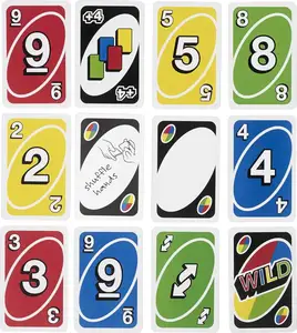हॉट सेल कार्टून एनीमे गेम्स यूनोस नो मेर्सी कार्ड रियल फैमिली पार्टी एंटरटेनमेंट बोर्ड फन पोकर खिलौने उपहार प्लेइंग कार्ड