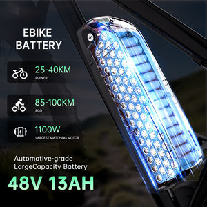 Ebike أسفل أنبوب بطارية ليثيوم 36V 48V 52V كهربائية قابلة لإعادة الشحن عالية الجودة مع شاحن 2A 3A 4A - Product Image 6