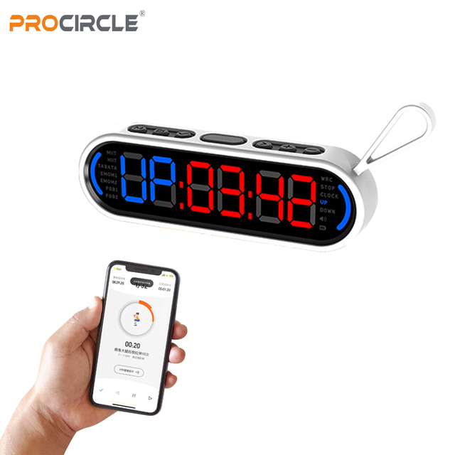 Customizable Portable Magnetic Smart Countdown Digital Sport Timer Wall Gym Timers