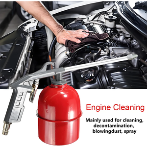 Pistola de limpieza de conductos de aceite de motor para automóvil, pistolas de limpieza de motor de coche con solvente, pulverizador de aire con solvente para limpieza de motor de coche - Product Image 6