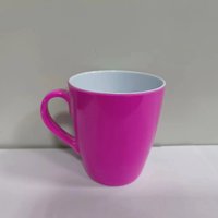 Tasse à café en mélamine en plastique coloré avec poignée prix de gros pour les voyages de fête et la consommation de lait