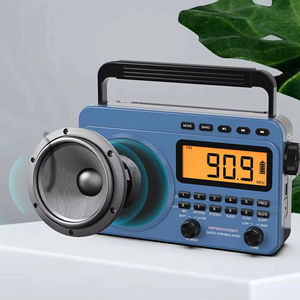 Radio FM para Personas Mayores, Reproductor de Tarjetas Mini Recargable, Altavoz BT Inalámbrico Portátil, Walkman MP3 con Volumen Alto - Product Image 2