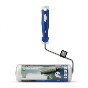 Premium Paint Roller 44mm x 230mm Turkish Roller Head 12mm Pile with Strong 6mm Wire <b>Frame</b> Oscar - Product Image 1