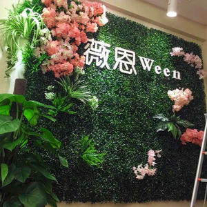 Césped de jardín para pared, planta Vertical, redonda, Artificial - Product Image 3