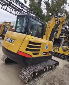 SanySY60C ขุดตีนตะขาบไฮดรอลิกขุดมือสองมอเตอร์เกียร์ธรรมดา PLC - Product Image 3