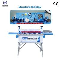 Machine à chantourner portable WANJIA 770 avec convoyeur à rail, largeur de 6 à 60 mm, pour usine de meubles sur mesure pour toute la maison, vente en gros