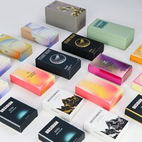 Boîte de cosmétiques écologique personnalisée boîtes de papier de parfum de logo d'impression boîtes d'emballage en carton de carte recyclable pour les petites entreprises