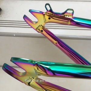 26 "La cromoly tierra saltar bicicleta marco Marco de <span class=keywords><strong>aceite</strong></span> colorido Arco Iris marco - Product Image 4