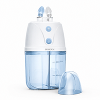 Irrigador Nasal Eléctrico con Doble Bomba, 4 Niveles de Presión, Resistente al Agua IPX7, Carga Magnética Inalámbrica
