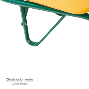 Carriola da Costruzione in Metallo Giallo Smontabile - Product Image 4