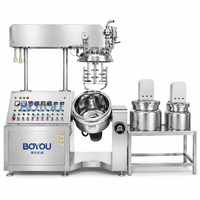 Homogénéisateur mélangeur à cisaillement élevé électrique 100L en acier inoxydable SS304 pour crème et lotion