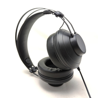 Shareez headphone Studio DJ berkabel, IPX-2 bantalan lembut pemantauan Over-Ear tahan air Speaker 40mm kompatibel perangkat DJ telepon PC