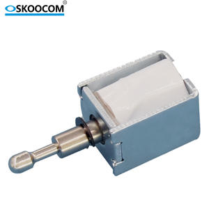 家庭用電化製品用の小型サイレント強力<span class=keywords><strong>DC</strong></span>電磁磁石DC3V6Vプッシュプルタイプフレーム電磁磁石 - Product Image 2