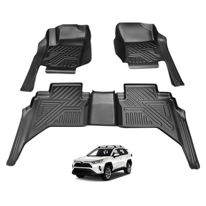 แผ่นรองพื้นรถยนต์แบบกันน้ำกันลื่น 5D TPE คุณภาพพรีเมียม สำหรับ Toyota Revo ออกแบบมาให้พอดีทุกสภาพอากาศ - Product Image 4