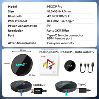 Nouveauté Carlinkit Ai Box, gadget intelligent, adaptateur sans fil Carplay Android Auto, HD2CP PRO, adaptateur autoradio, TV Ai Box, Car Play